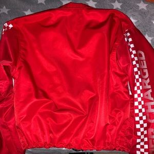 Red Hot Wheels windbreaker
